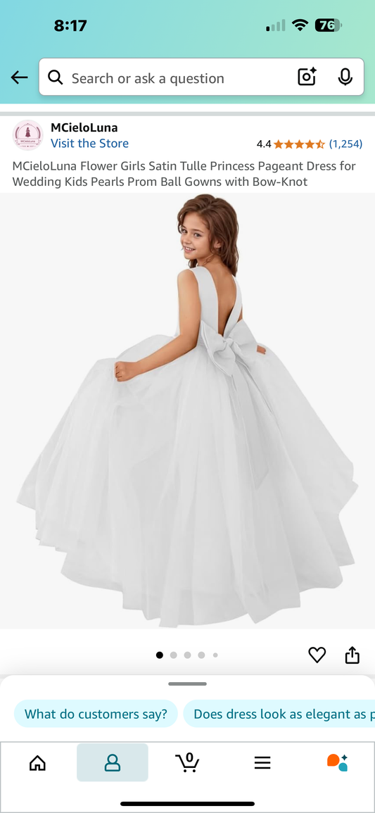 Seller #147| flower girl dress Size 4T