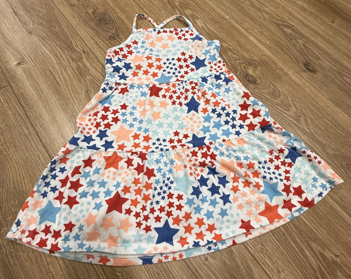 Seller #24 Girls Size S 6/7 Cat and Jack Patriotic Dress