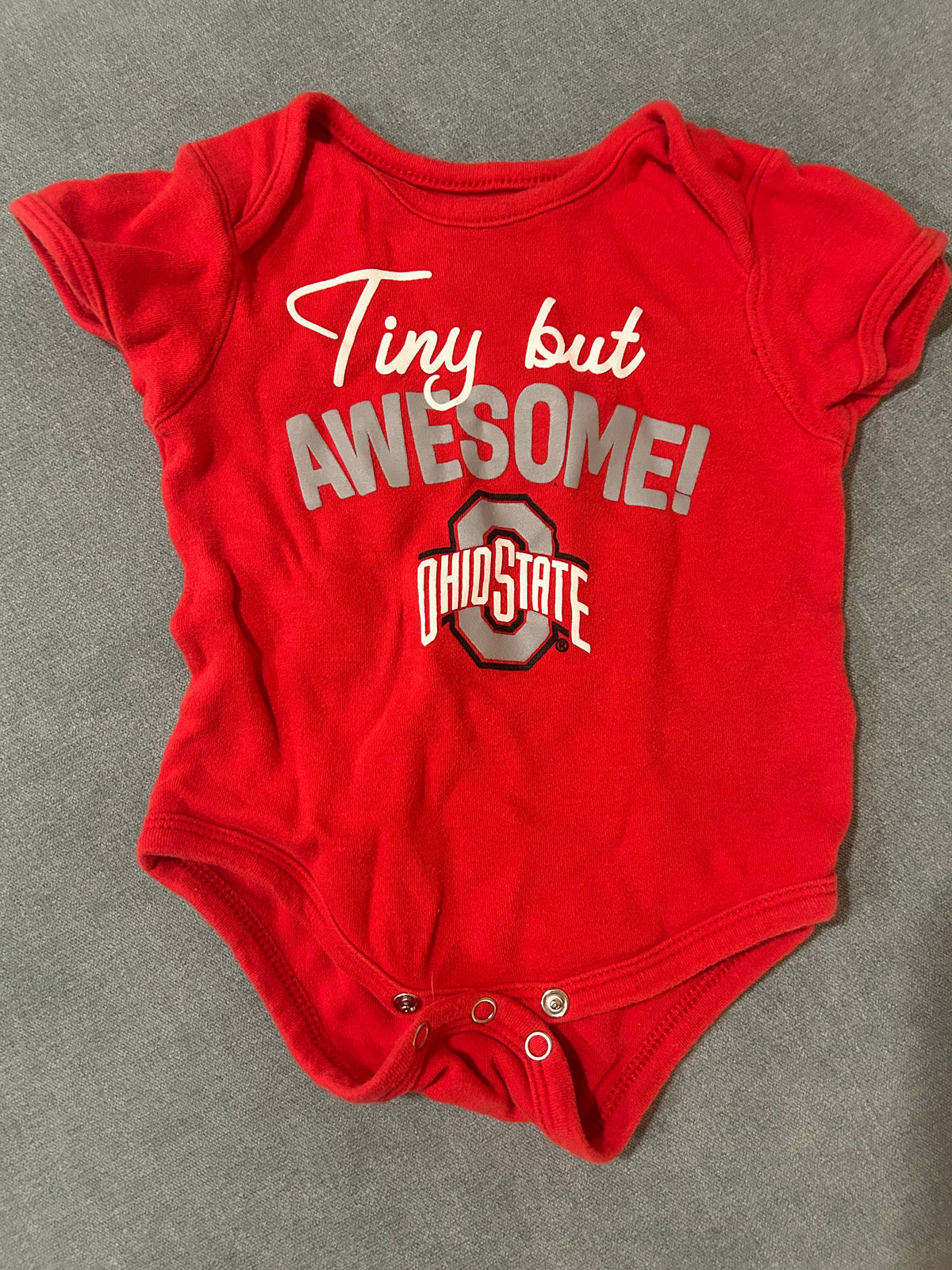 Seller 128 - Ohio State 12M Onesie