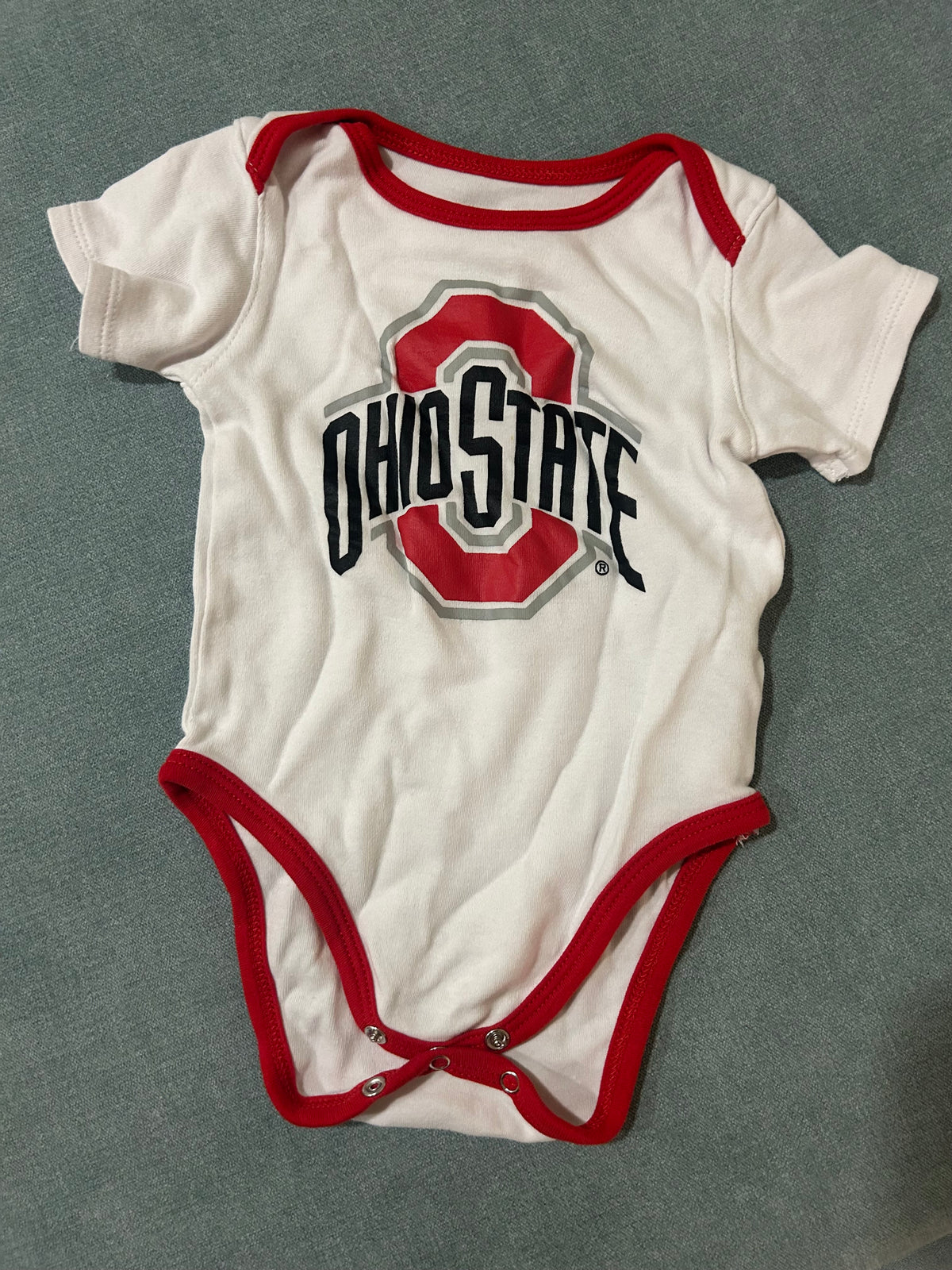Seller 128 - Ohio State 12M Onesie