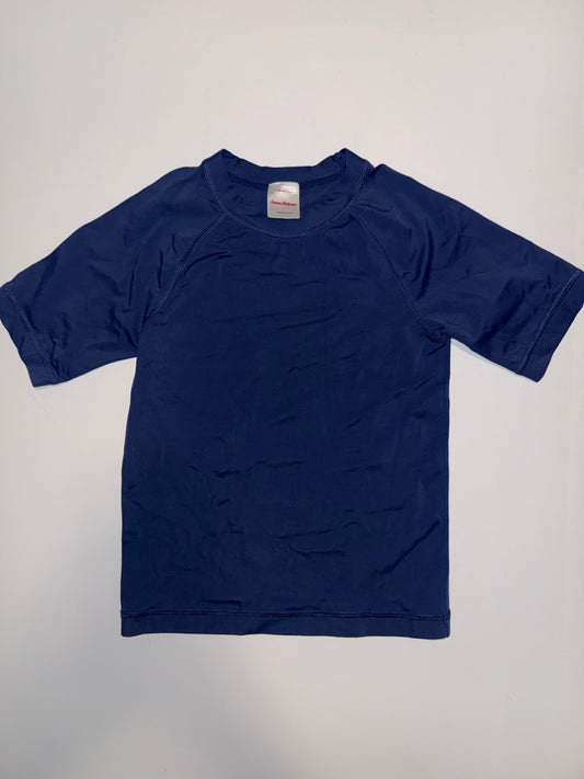 #106: REDUCED 5T (110cm) Hanna Andersson Navy Short Sleeve Rash Guard (1 of 2)