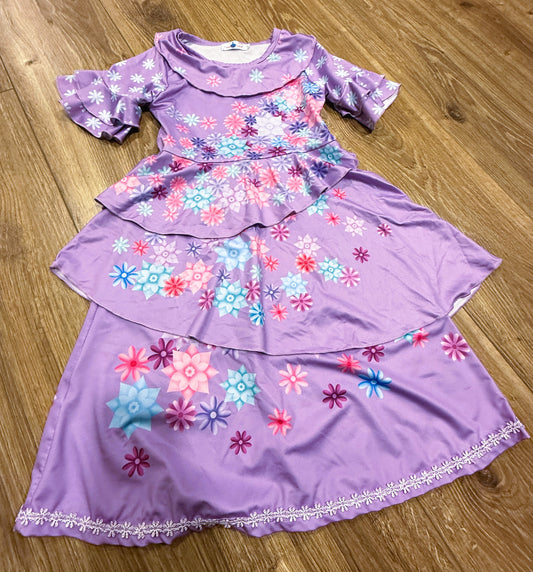 Seller #24 Girls Size 4T/5 Disney Encanto Replica Costume Dress