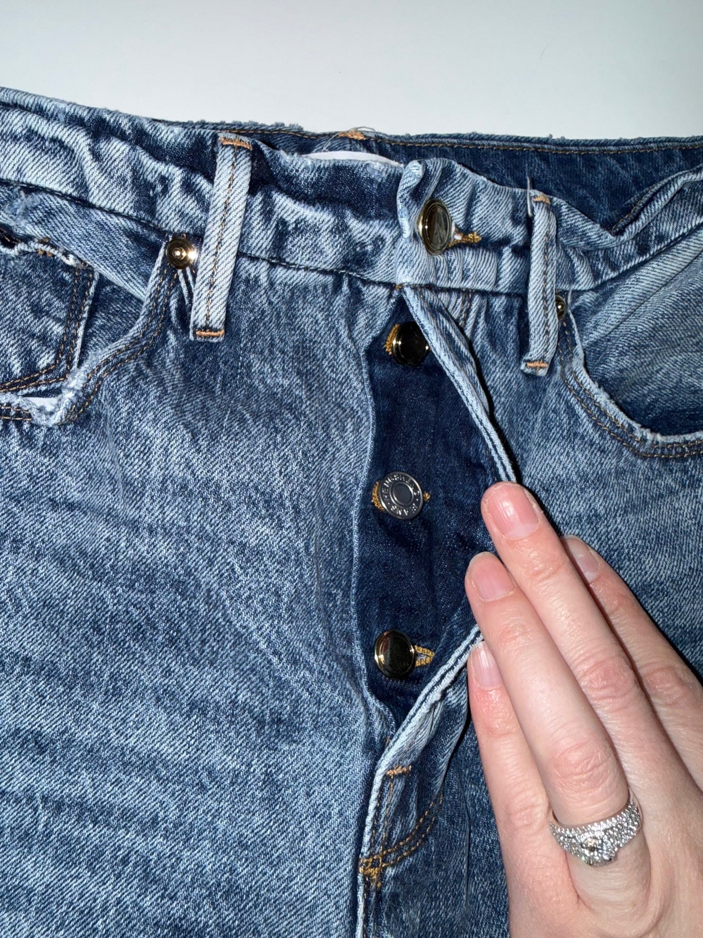 #106: REDUCED Womens 8/29 Good American Bootcut Jeans