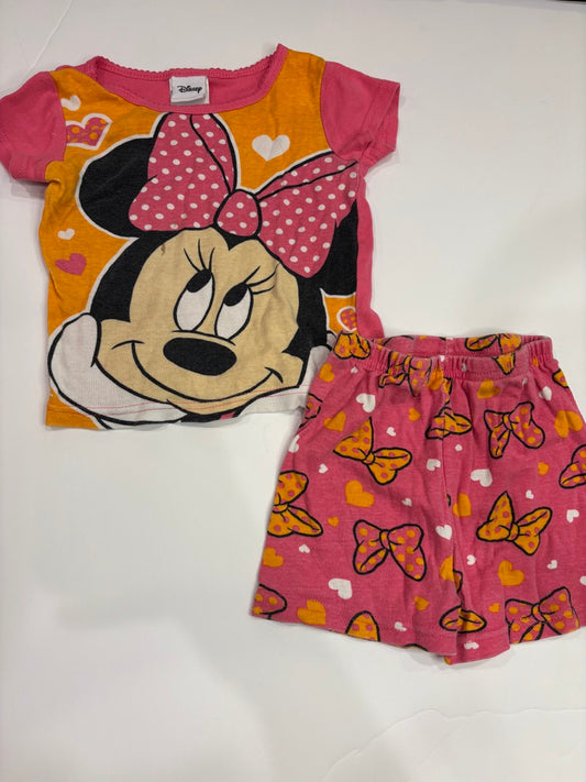 #86A girls 3T disney pajamas, mickey