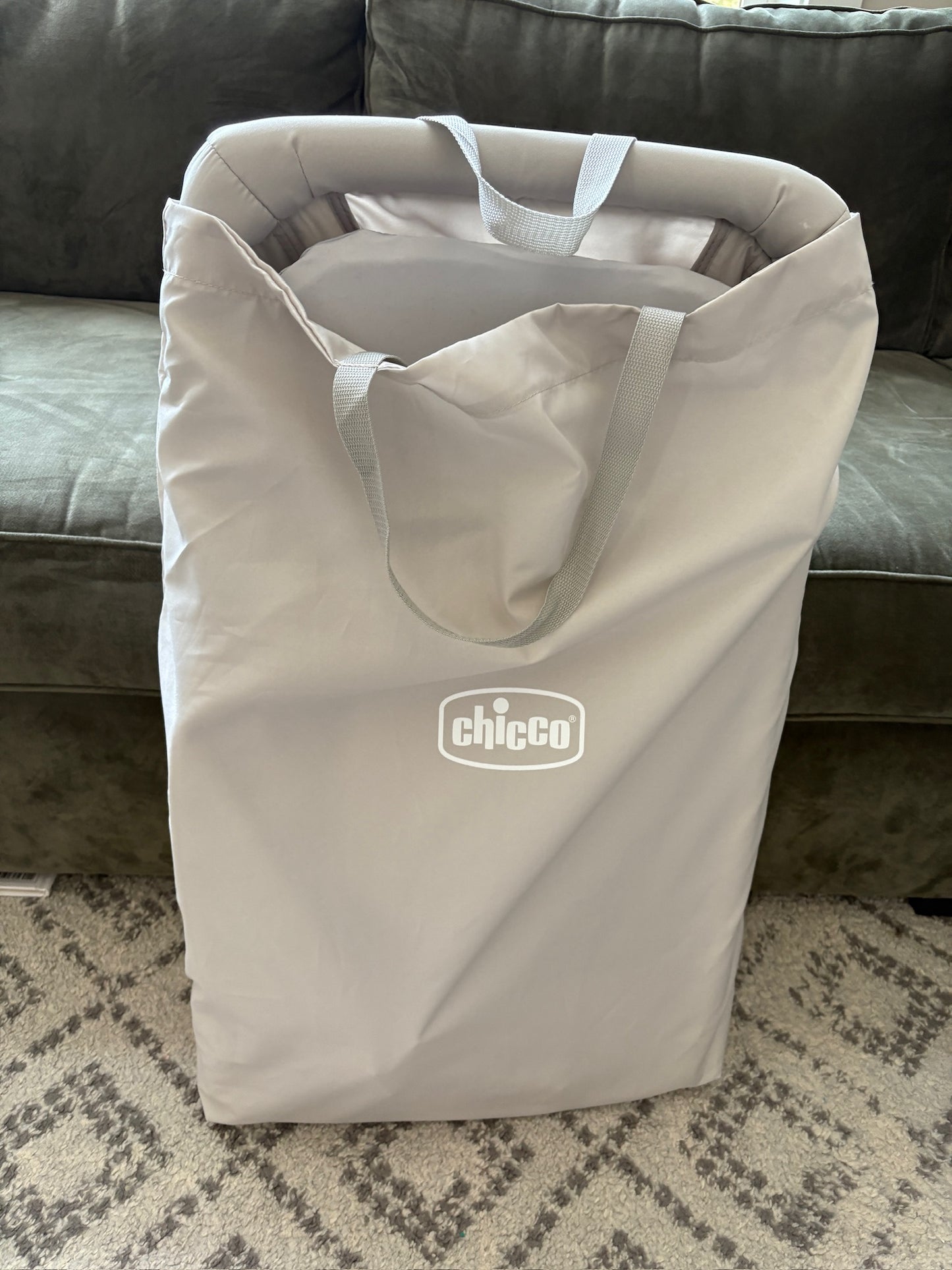 Seller #105 - Chicco Lullago Bassinet with Canopy VGUC