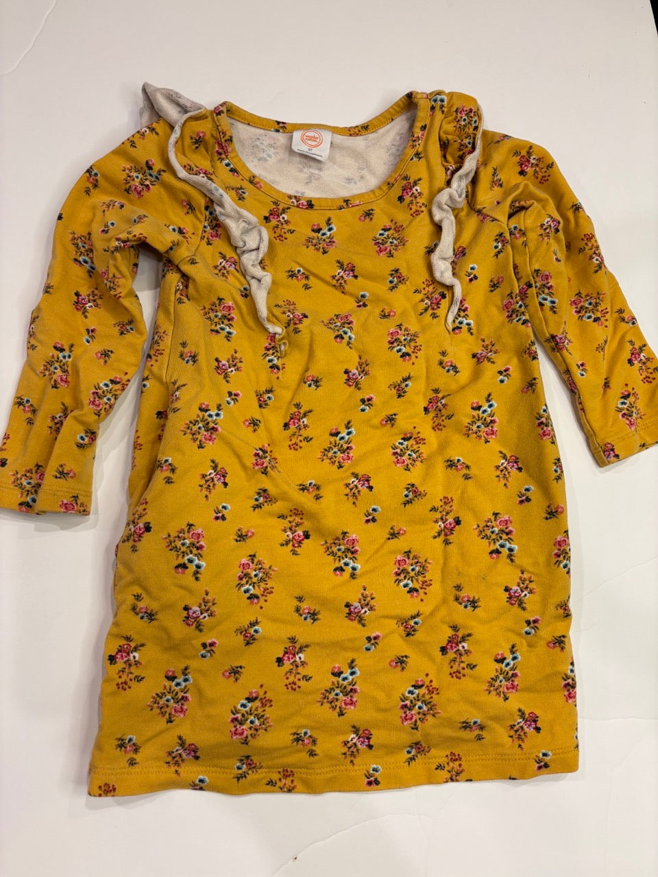 #86A girls 3T wonder nation dress, great for fall pictures!