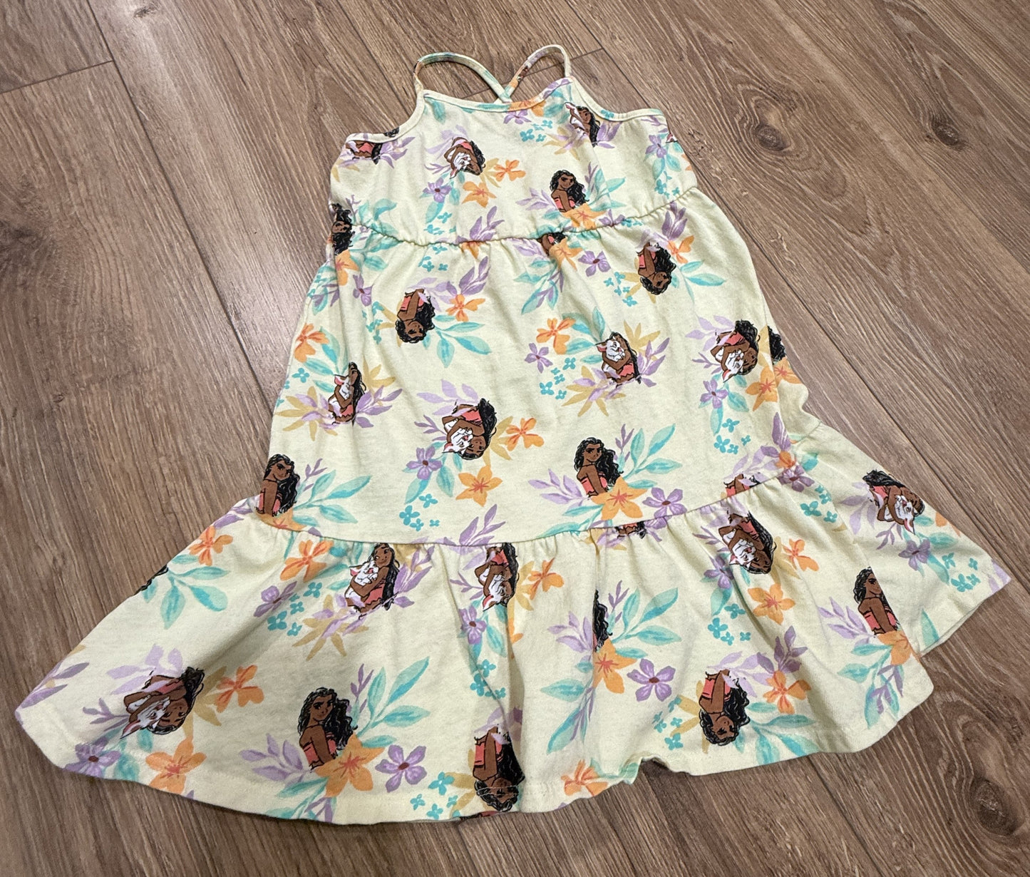 Seller #24 Girls Size 6 Jumping Beans/Disney Moana Strappy Dress