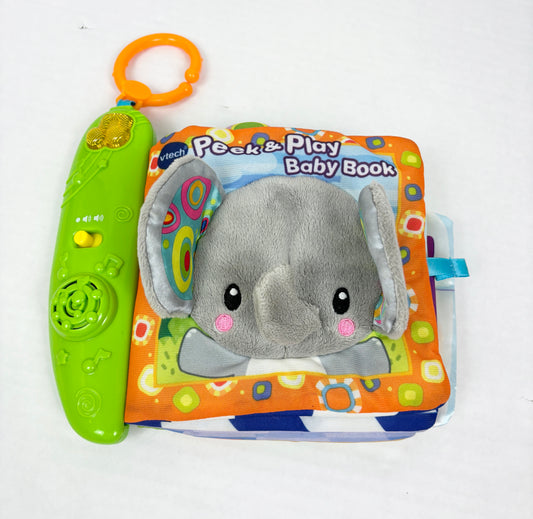 VTech Leapfrog Peak and Play Interactive Elephant Soft Book