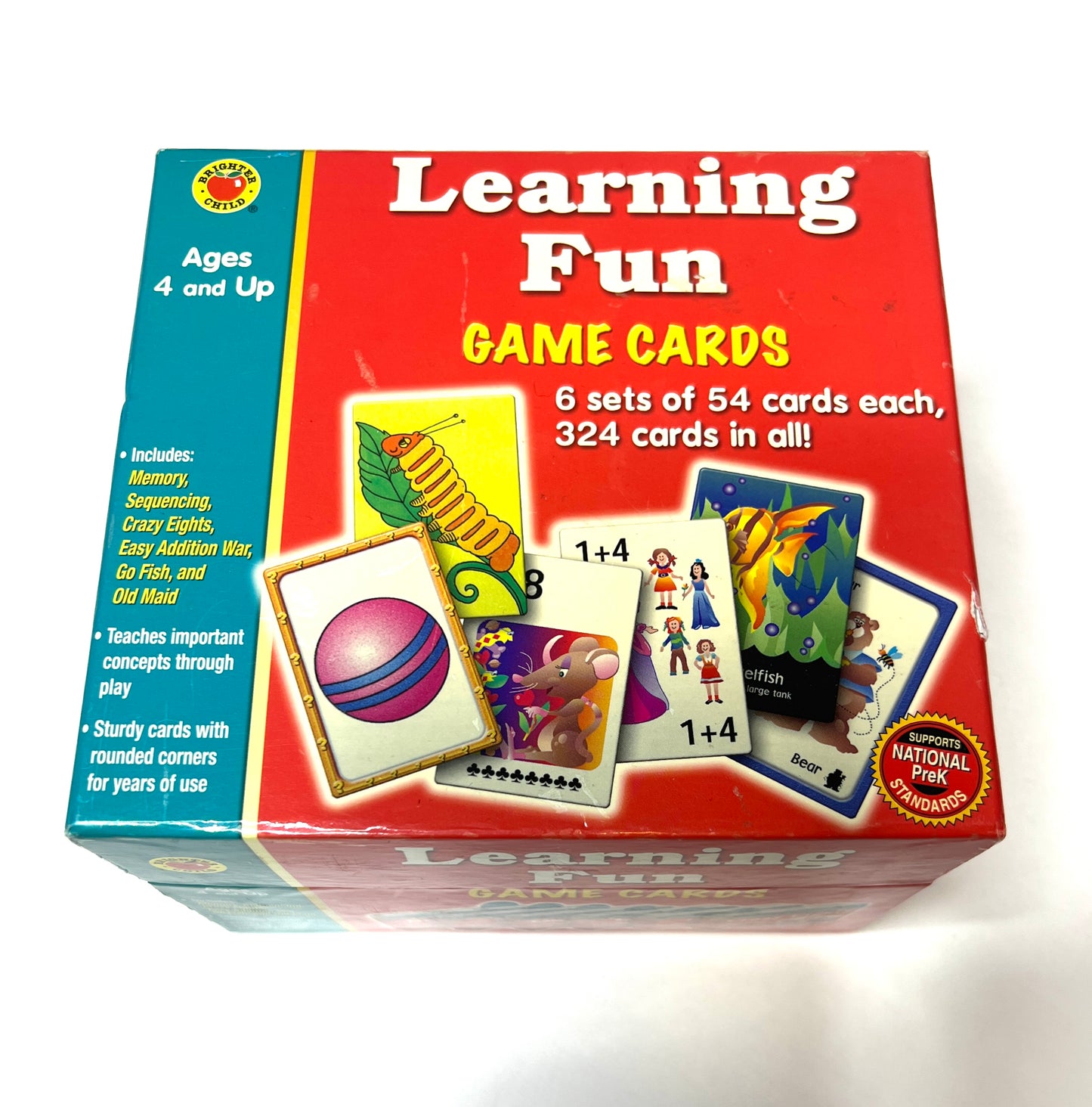 Learning Fun Card Set - 6 sets of learning cards/games