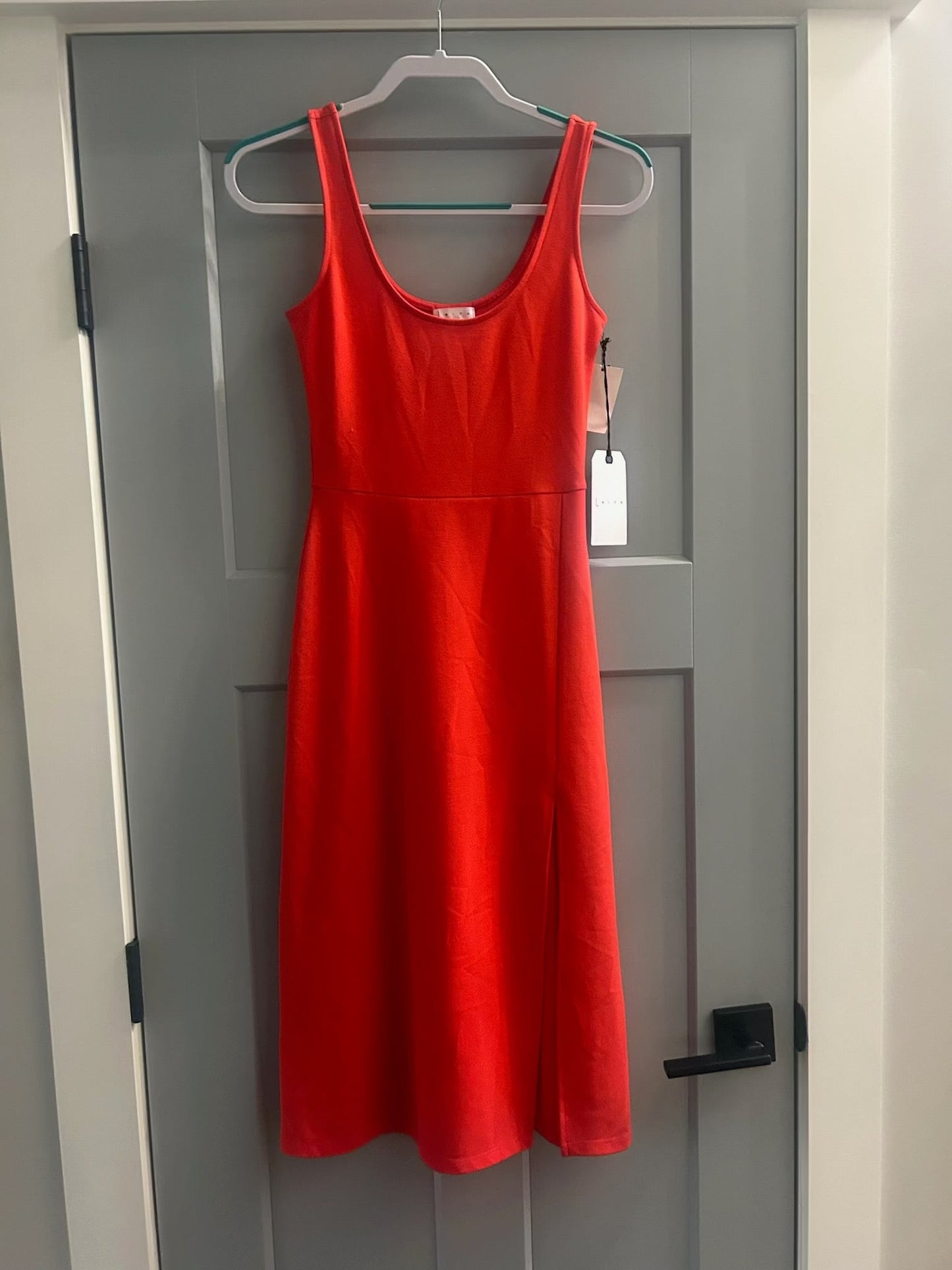 136 nwt leith red dress XS