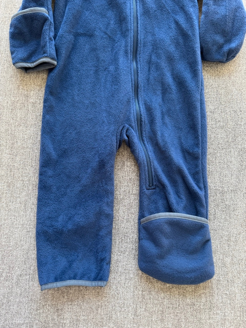 Seller #114 Columbia Fleece Navy Blue Bunting boys Size 18-24 months