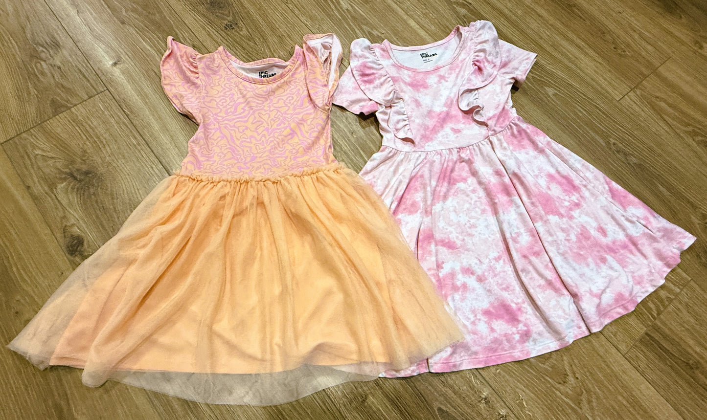 Seller #24 Girls Size 6 Epic Threads Set of 2 Dresses