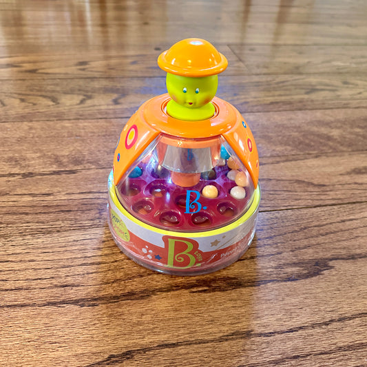 NEW B.toys - Ball Popping Toy - Poppitoppy Ladybug Tumble Toy