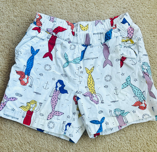 #15 HA 8 Mermaid Cotton Pajama Shorts