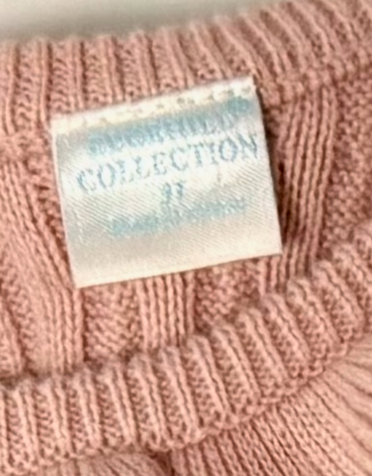 #155 Reduced! Edgehill Collection pink ruffle sweater