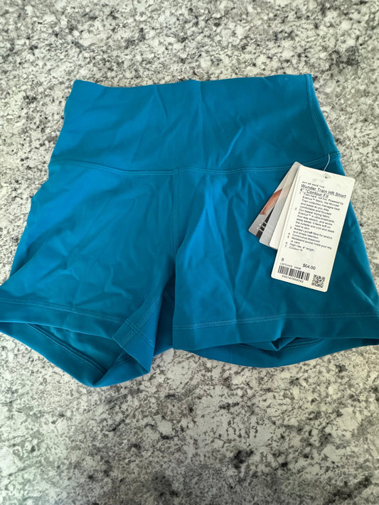 #107 REDUCED Lululemon Wunder Train 4” size 8 NWT