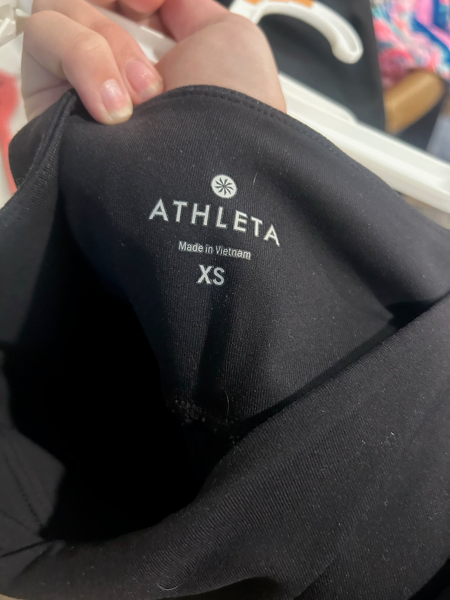 136 EUC Athleta moto leggings XS