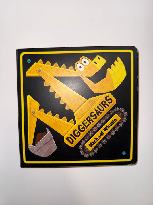 #106: REDUCED NEW Diggersaurs Board Book (2 of 2)