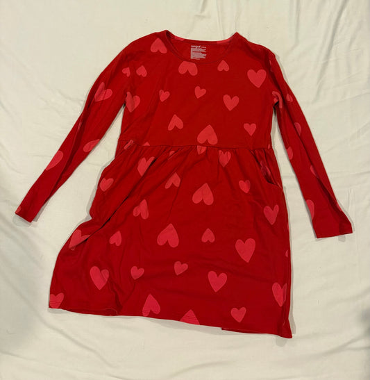 Seller #142 Girls 10/12 Cat & Jack Red and Pink Heart dress