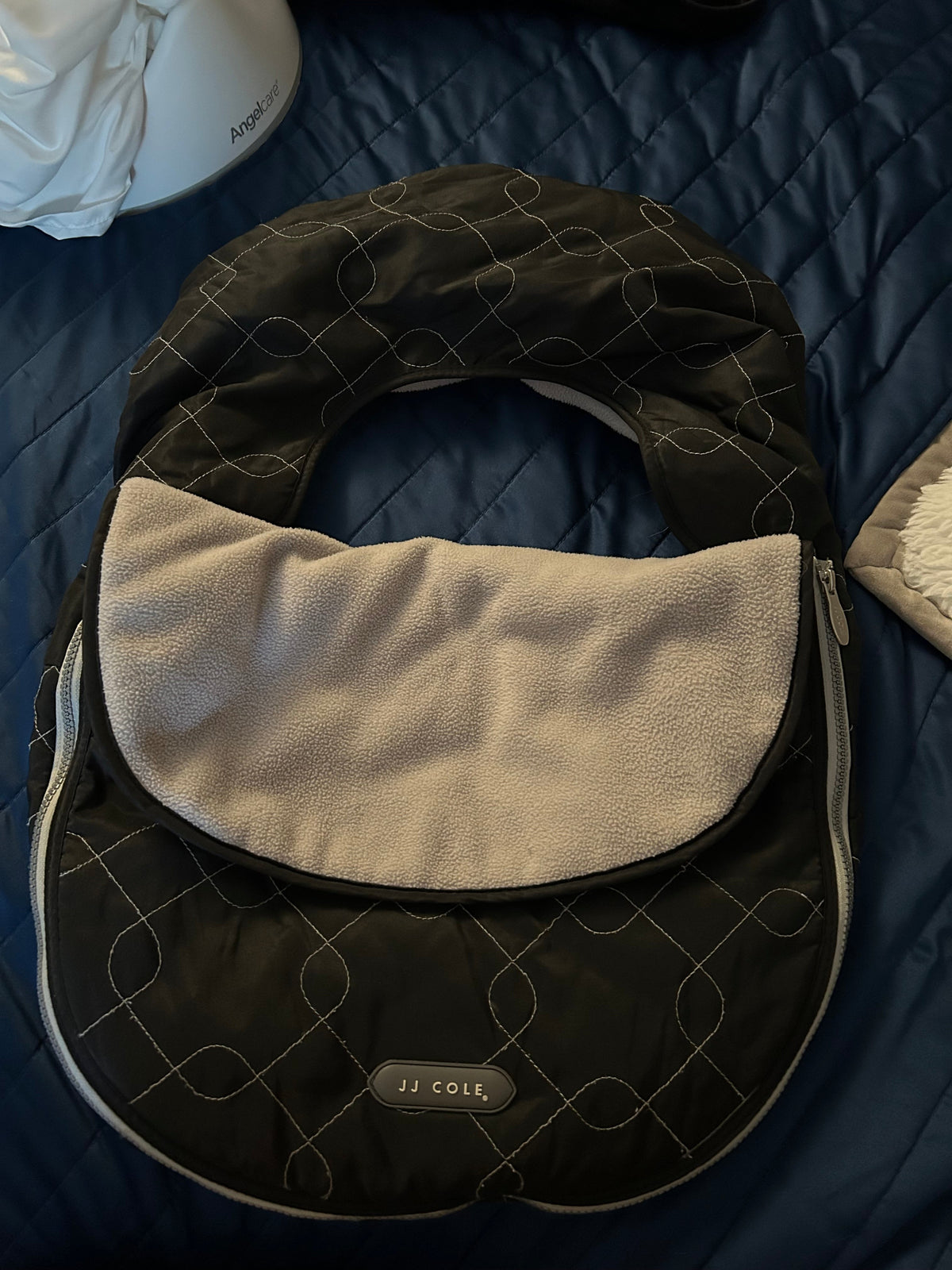 Black Car Seat cover/bunting (JJ Cole)