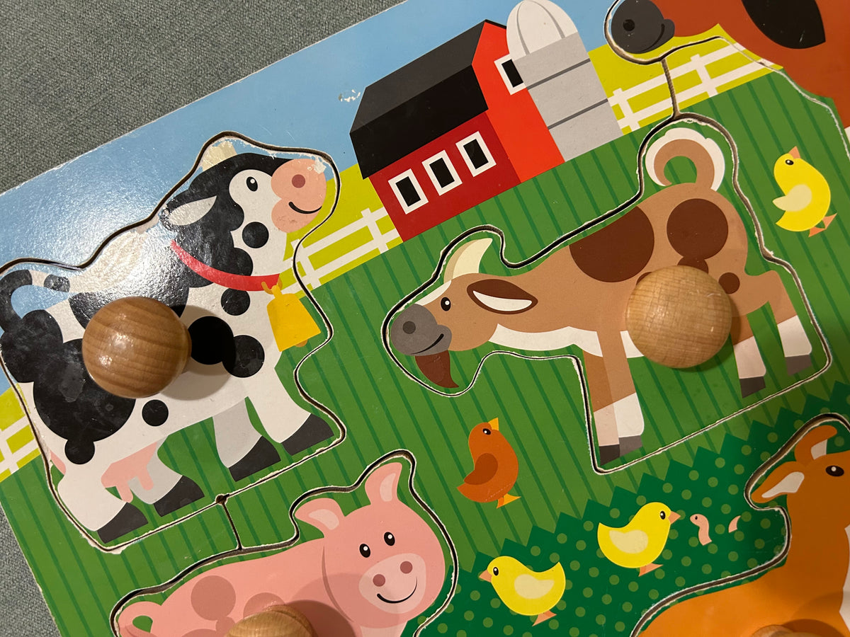 Seller 128 - Melissa and Doug Wooden Farm Puzzle