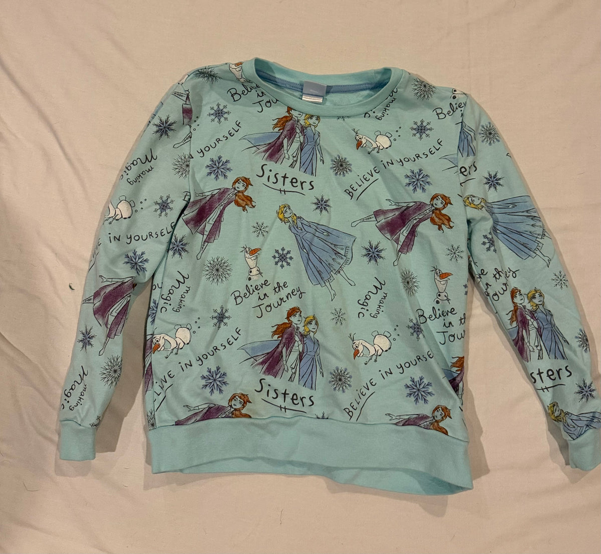 Seller # 142 Girls size 10/12 Disney Frozen Sweatshirt