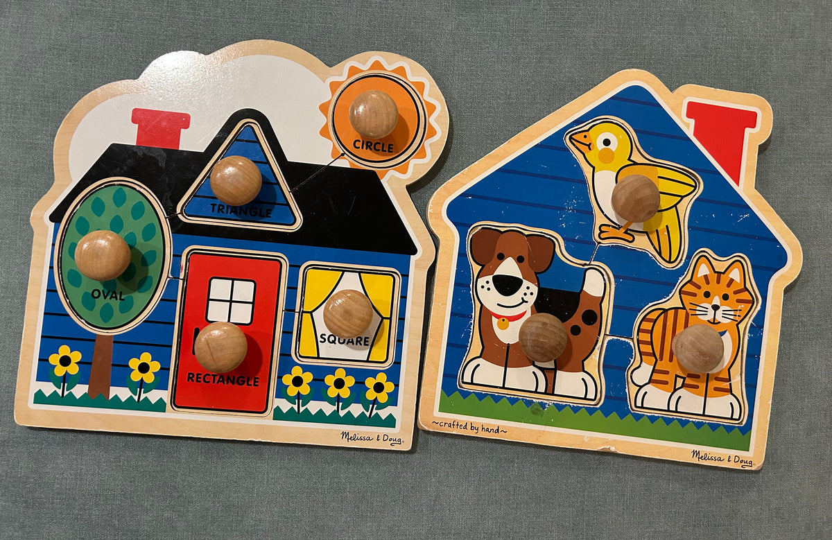 Seller 128 - Melissa and Doug Wooden Puzzle Bundle