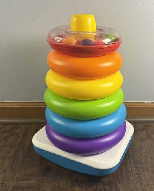 #103 Fisher Price Giant Rocker Stack Toy