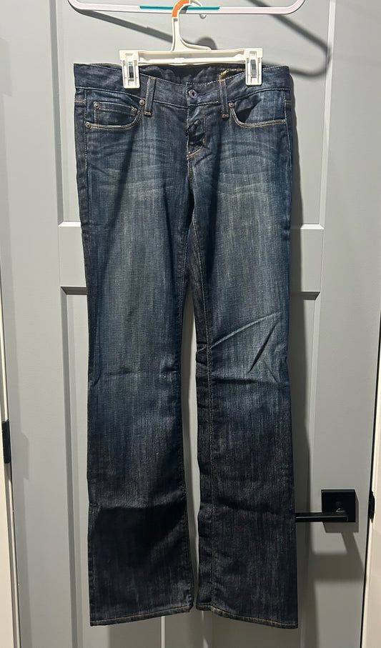 136 EUC chip and pepper Stella boot cut size 25