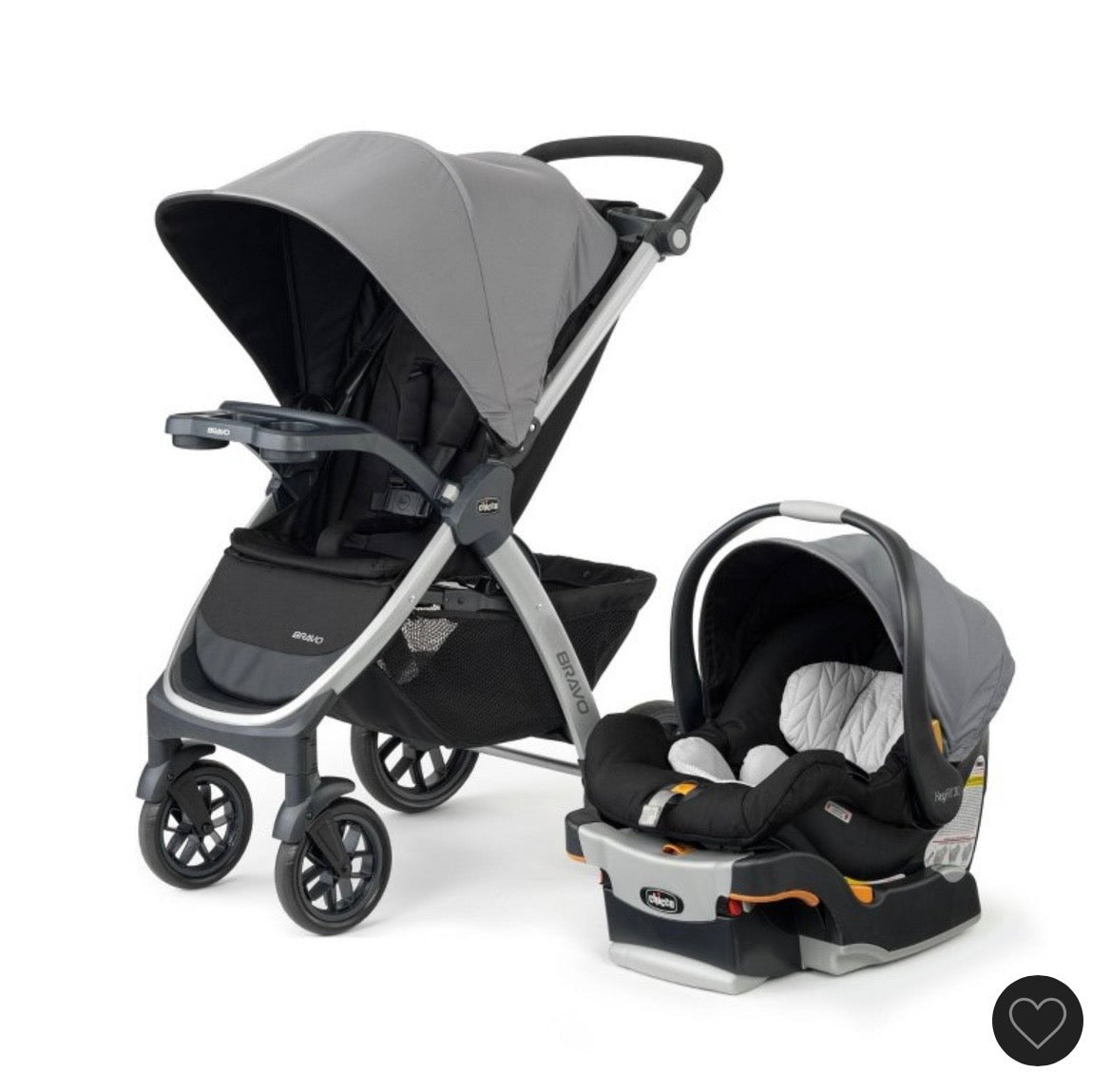 Chicco Bravo 3-in-1 (Stroller + Car Seat + Base)