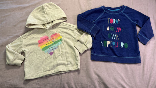 #103 2T Positive Phrases Sweatshirt Bundle