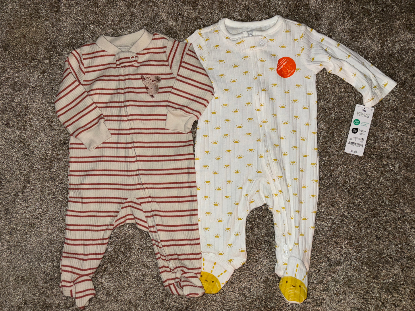 Carters 3 month Zippy Bundle- NWT, NWOT