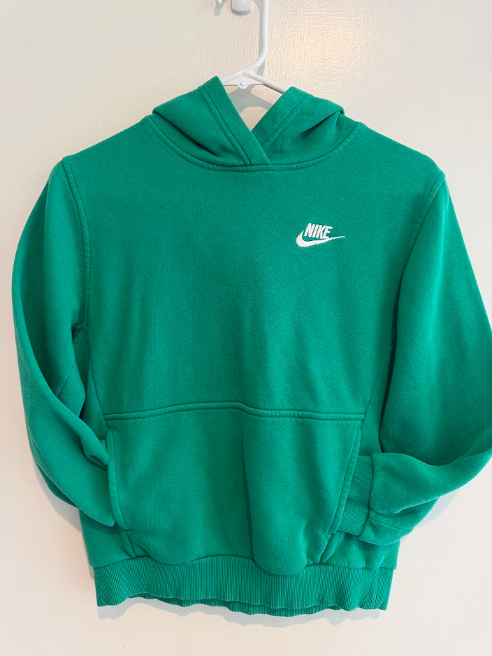 #9 Boys Medium Nike Green Hoodie Sweatshirt