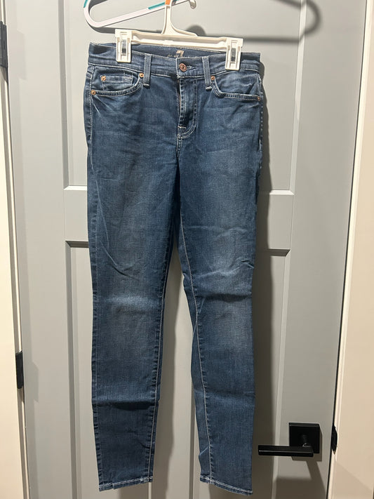 136 size 25 seven jeans EUC