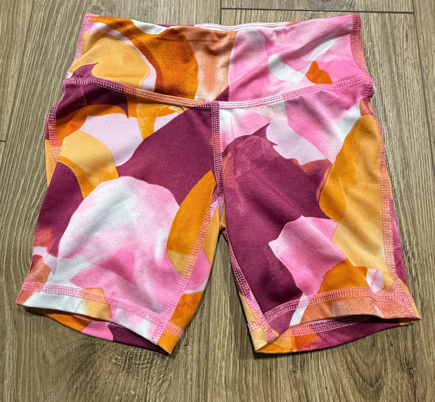 Seller #24 Girls Size S (worn around size 6) Ideology from Macy's Pink Bike Athletic Shorts