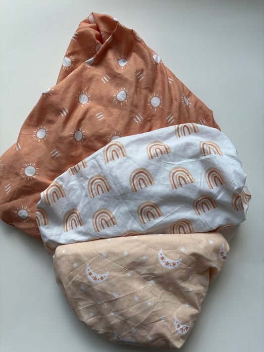 Seller #60 Set of 3 Pack and Play/Bassinet Sheets