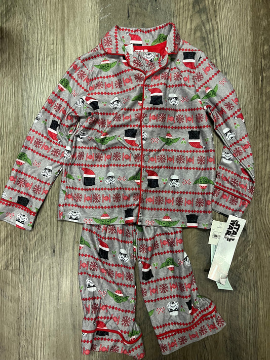 #13 New girl or boy 4/5 (XS) two piece pajamas. Star Wars