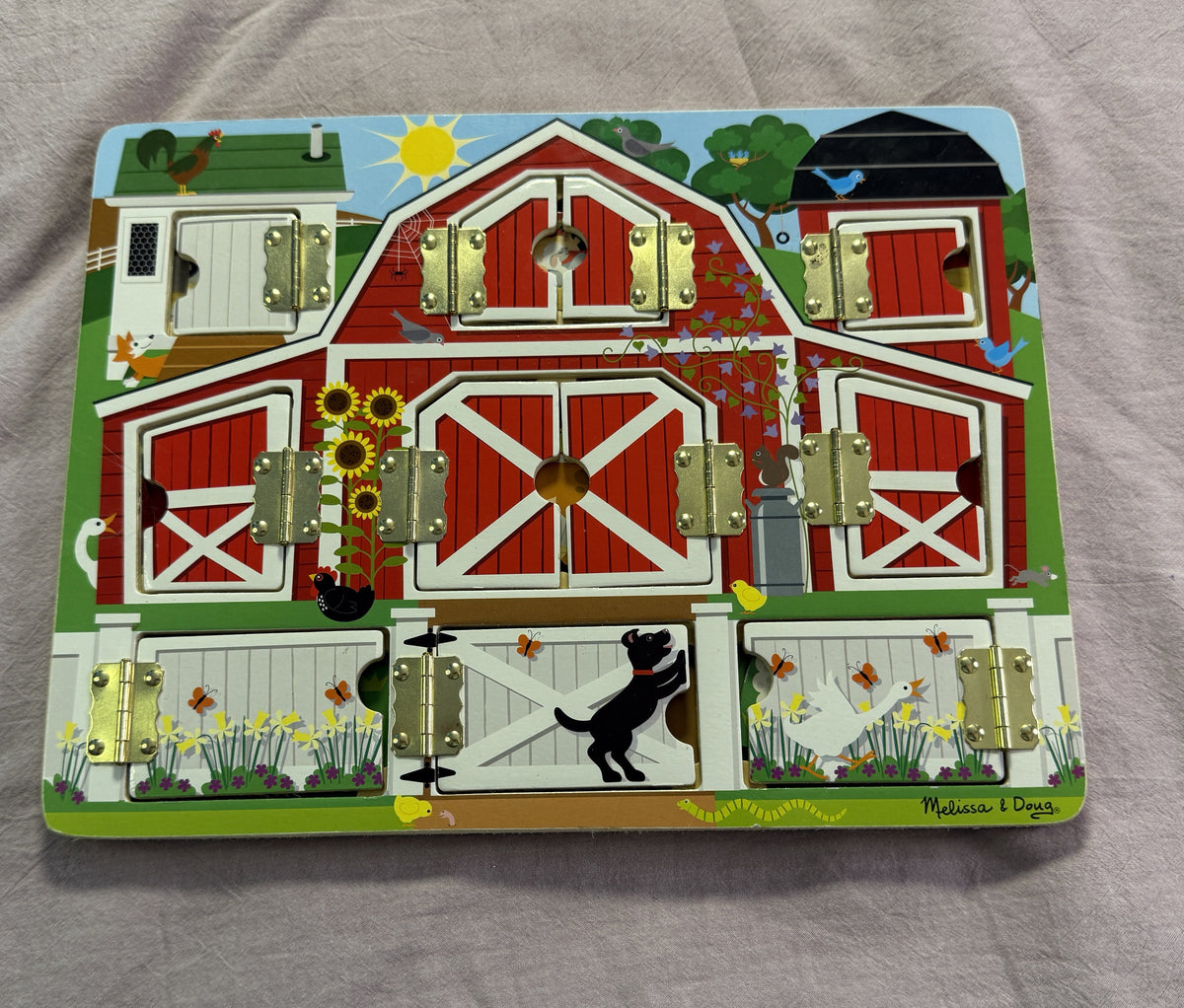 #103 Melissa and Doug Hide and Seek Farm
