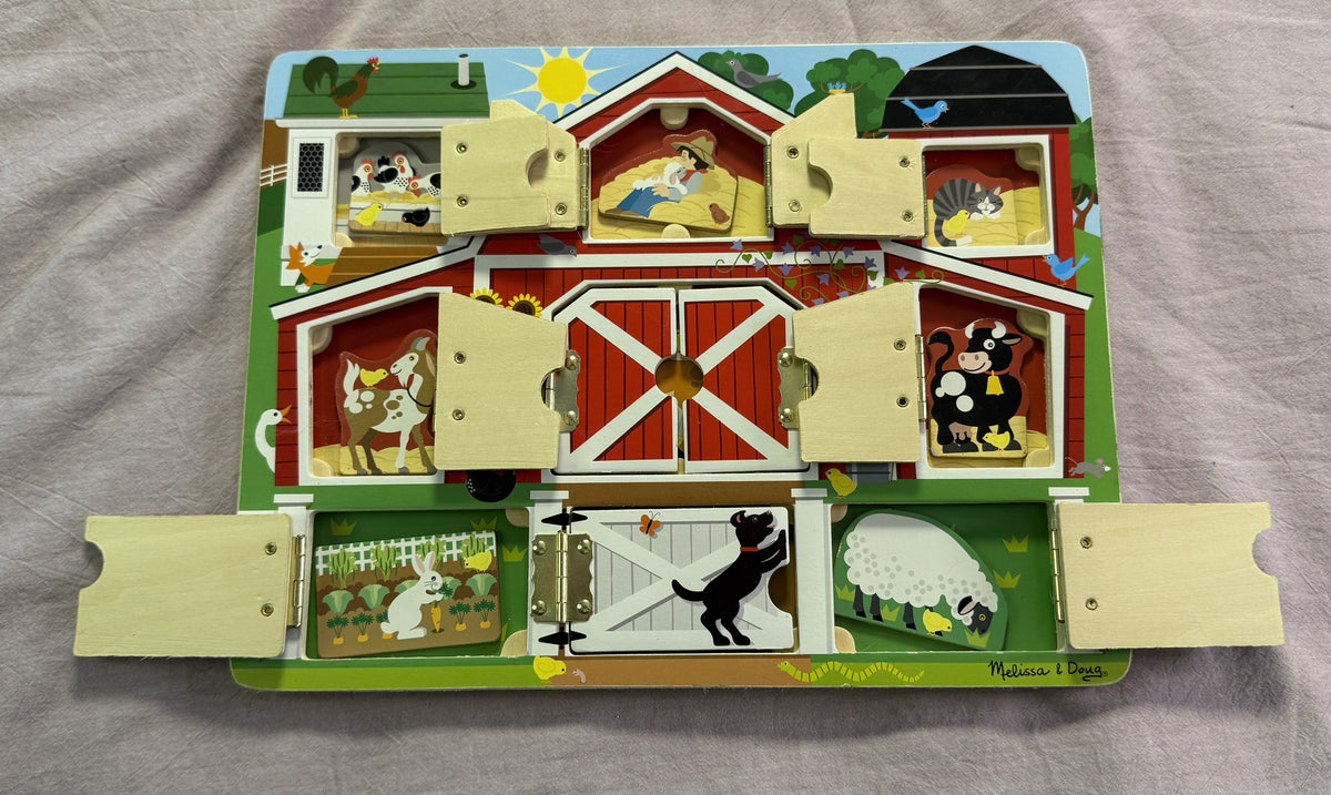 #103 Melissa and Doug Hide and Seek Farm
