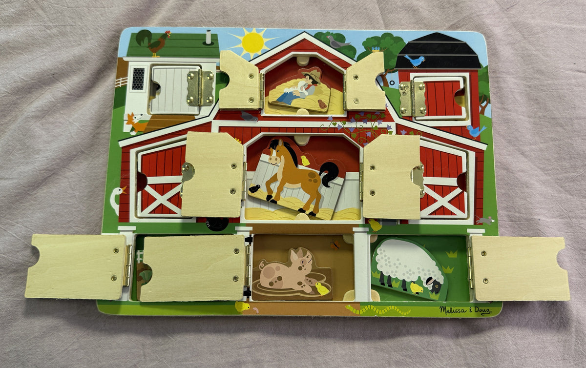 #103 Melissa and Doug Hide and Seek Farm