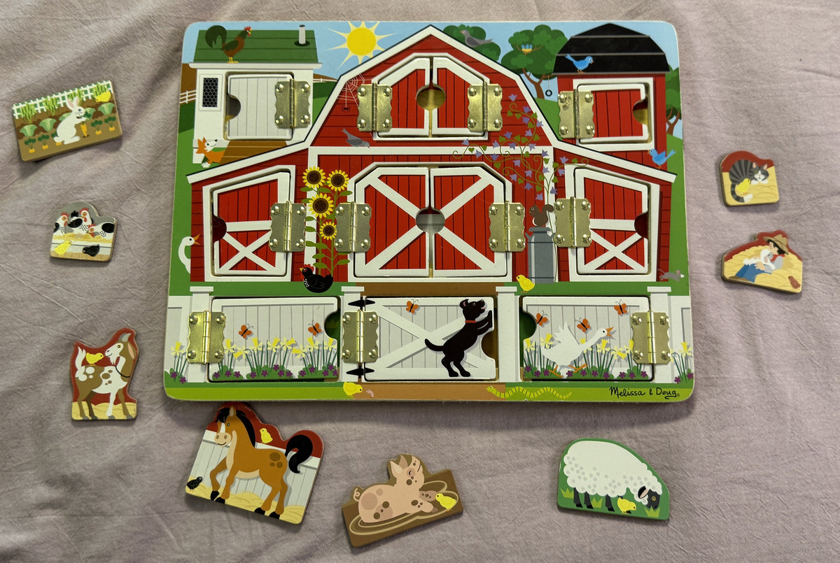 #103 Melissa and Doug Hide and Seek Farm