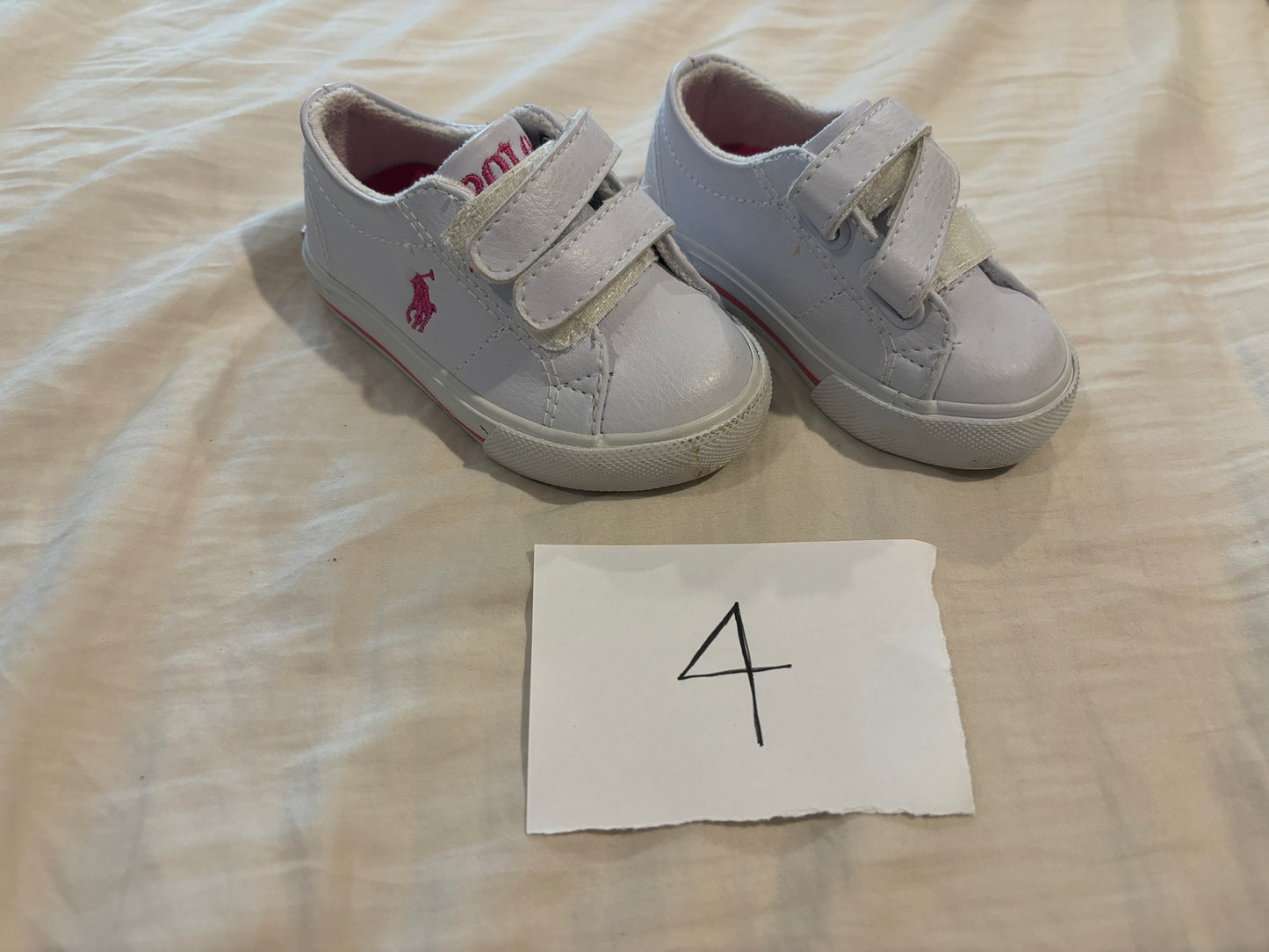 #98B - Size 4 - Polo toddler tennis shoe