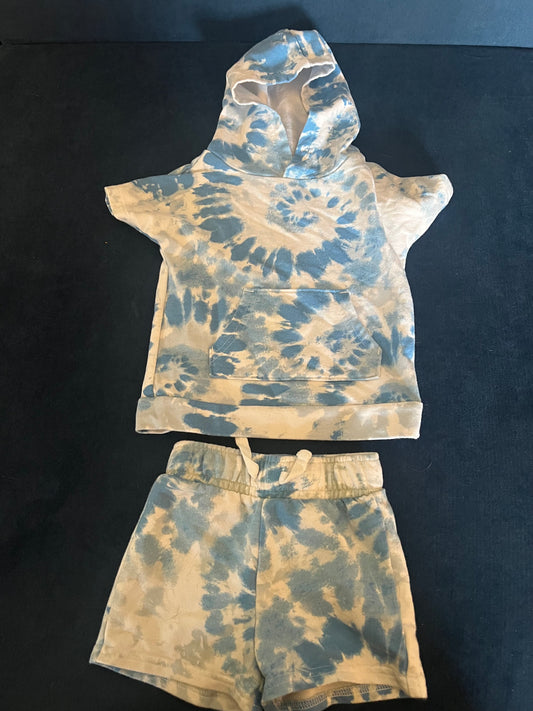 Cat and Jack Tie Dye Set - 18 Months