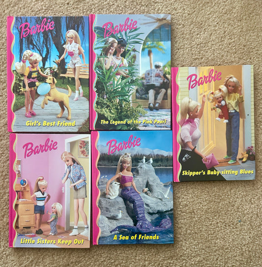 #15 Vintage Hardcover Barbie Book Bundle (1 of 2)