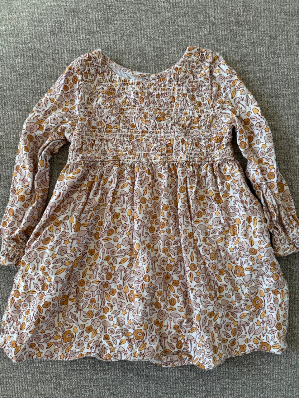 Seller #114 Cat and Jack Fall floral dress size 3T