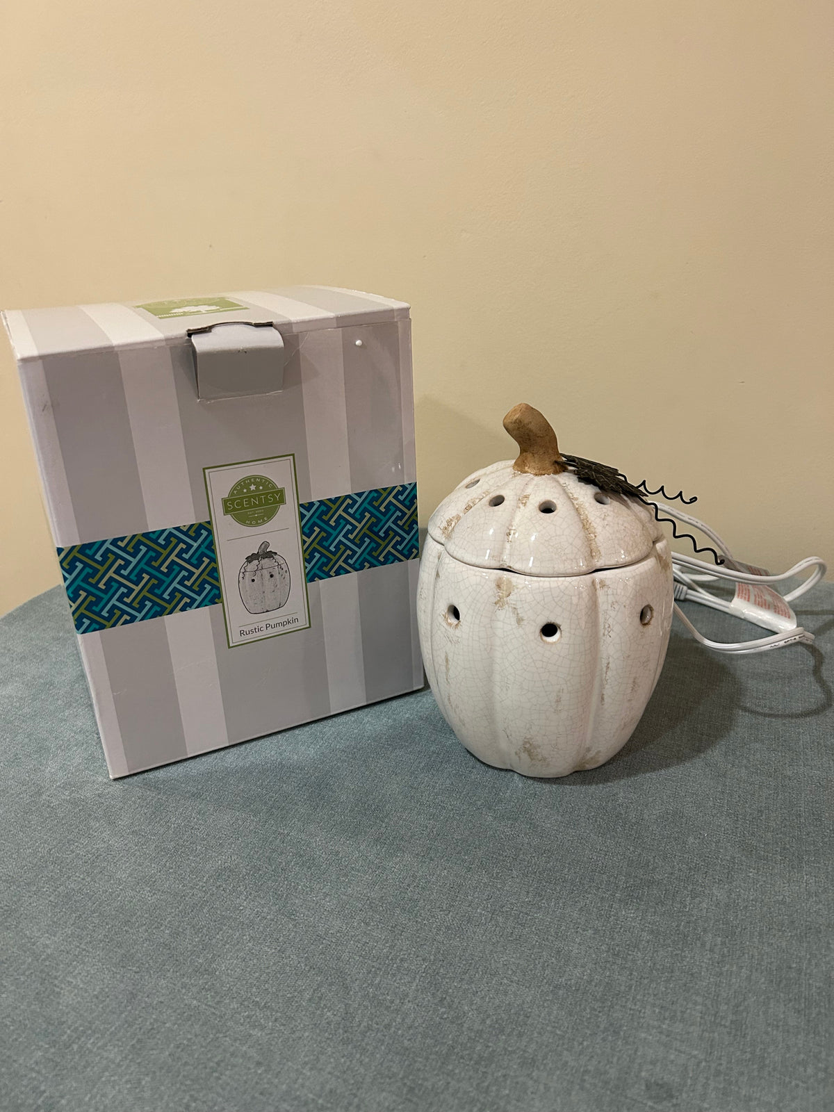 Seller 128 - Scentsy Warmer Rustic Pumpkin