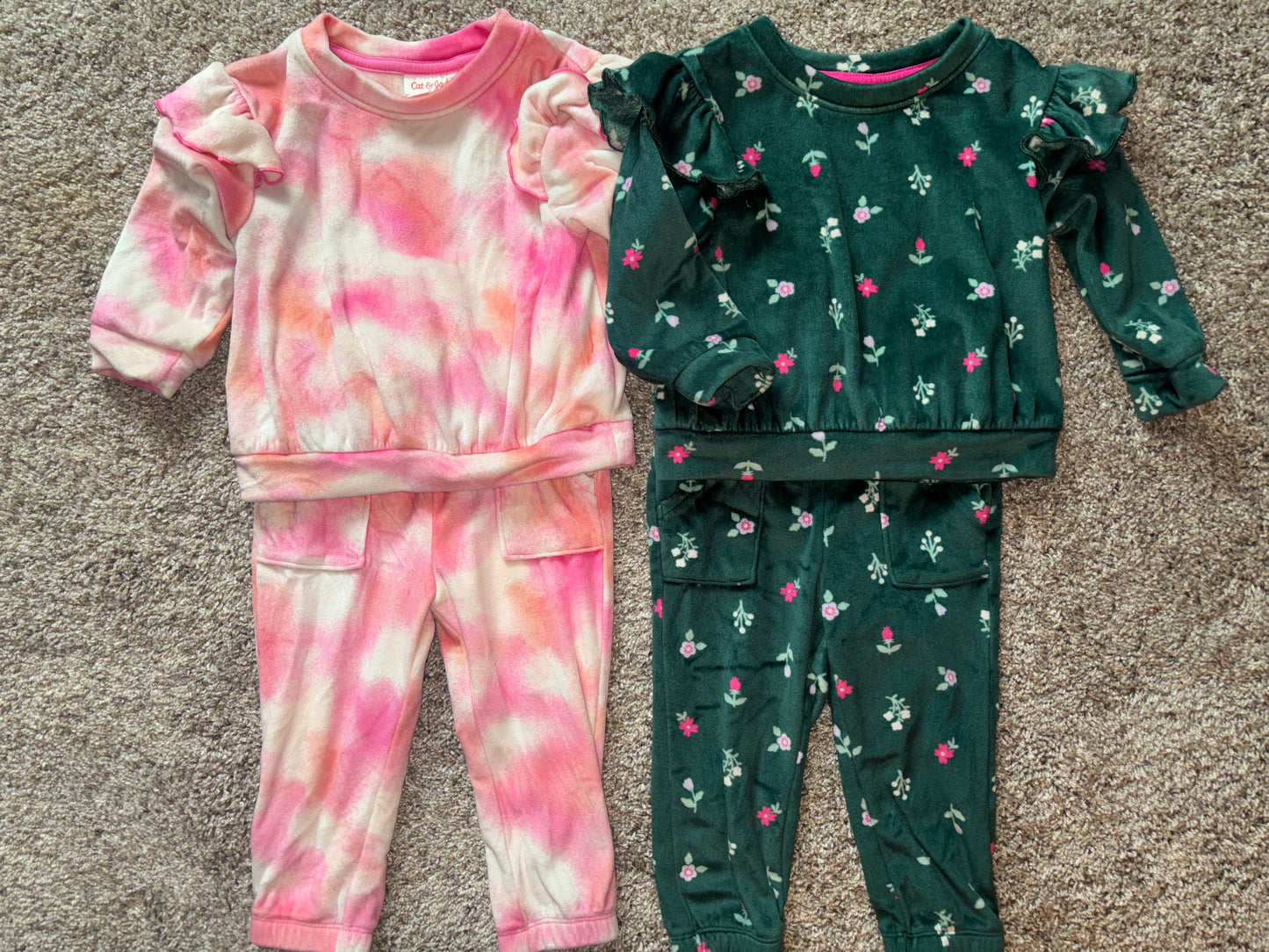 Cat & Jack Fleece Sets Girls 18 months