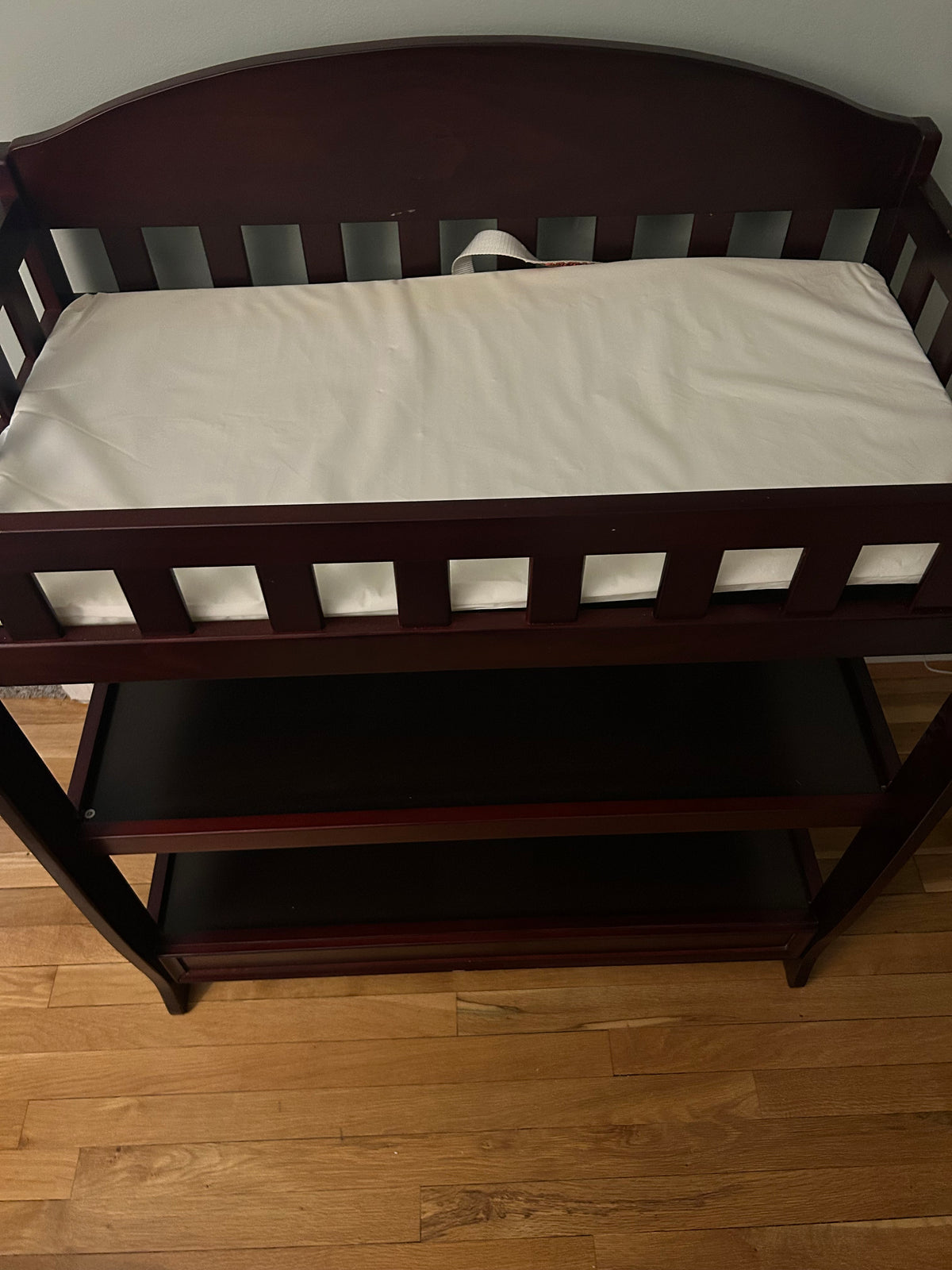 Seller 128 - Delta Children Espresso Brown Changing Table - PORCH PICKUP ONLY 45140