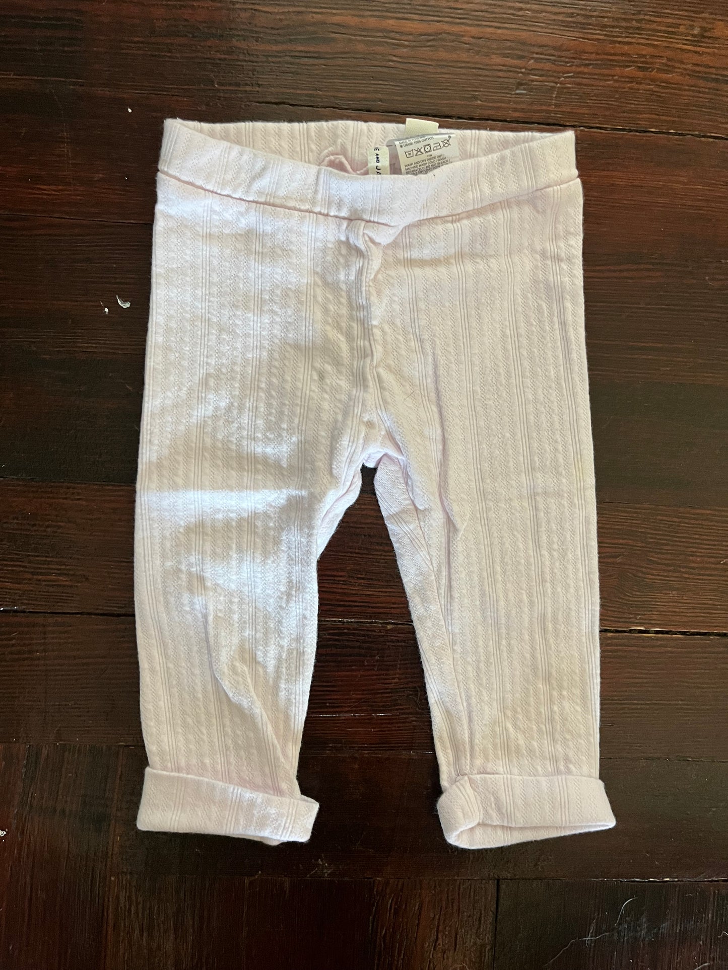 Seller 73A: EUC Janie & Jack - Light Pink Pants - 6-12M - Girls