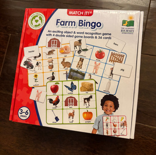 #25 Brand new Farm Bingo match it game